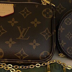 Louis Vuitton Multi Pochette Crossbody Set Bag